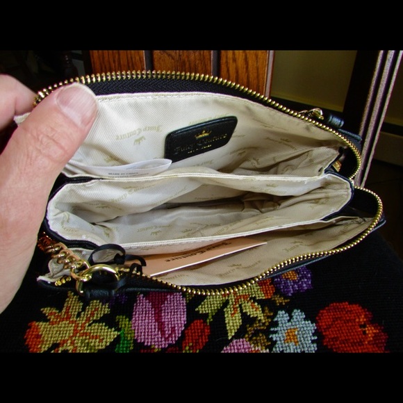 SALE! Juicy Couture Mini Pearl Studded Chain Purse - Picture 5 of 8